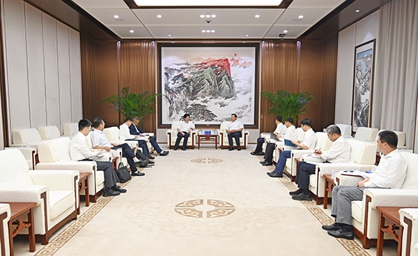 集团党委书记、董事长杨军率队赴中国铁建访问交流