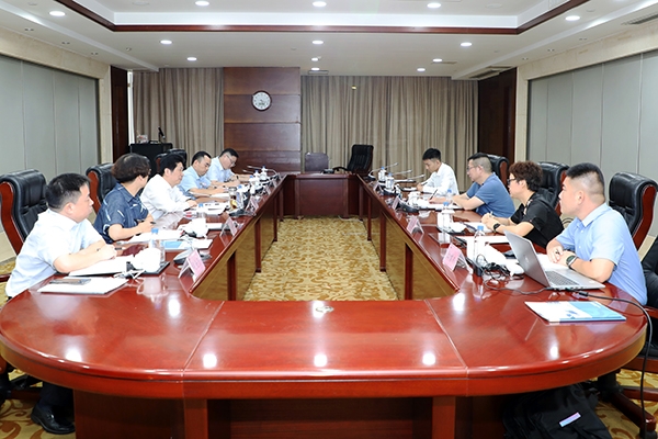 安徽容知日新公司董事长聂卫华一行到和记娱乐集团访问交流